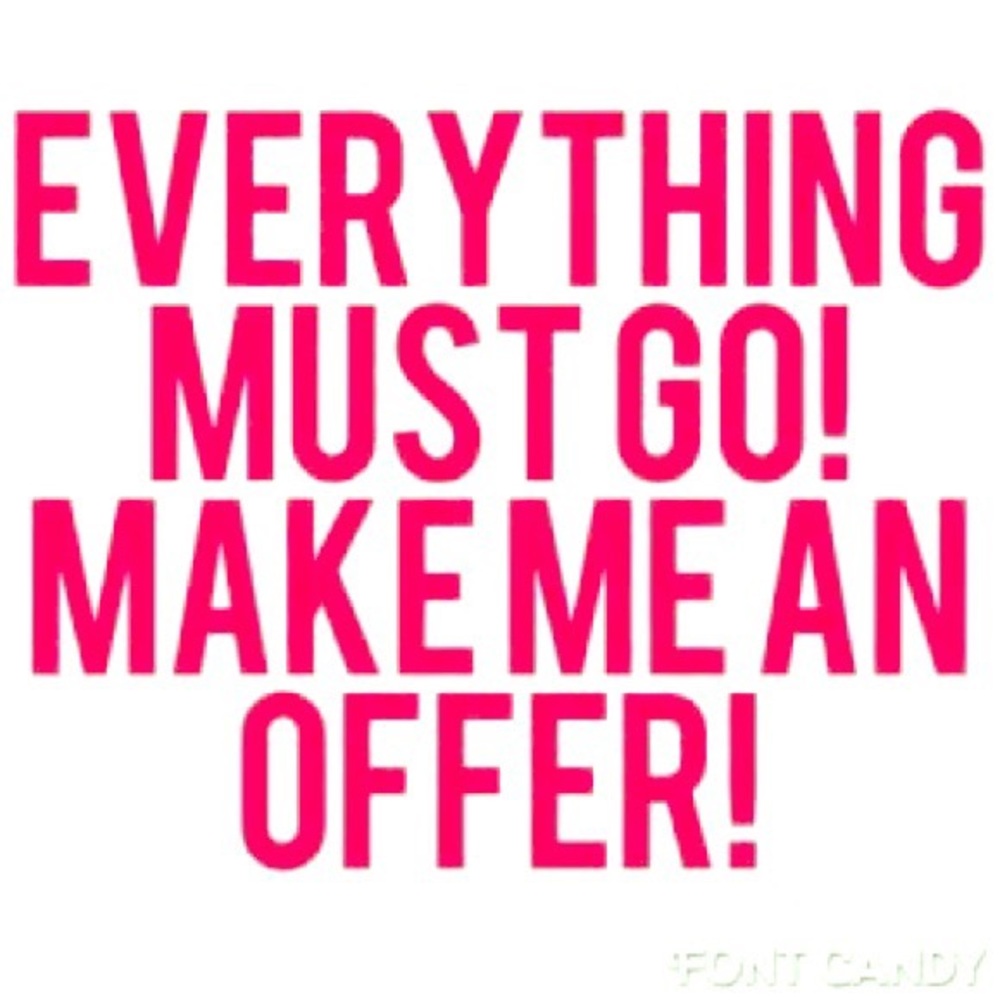 MAKE OFFERS AND BUNDLES!!!
